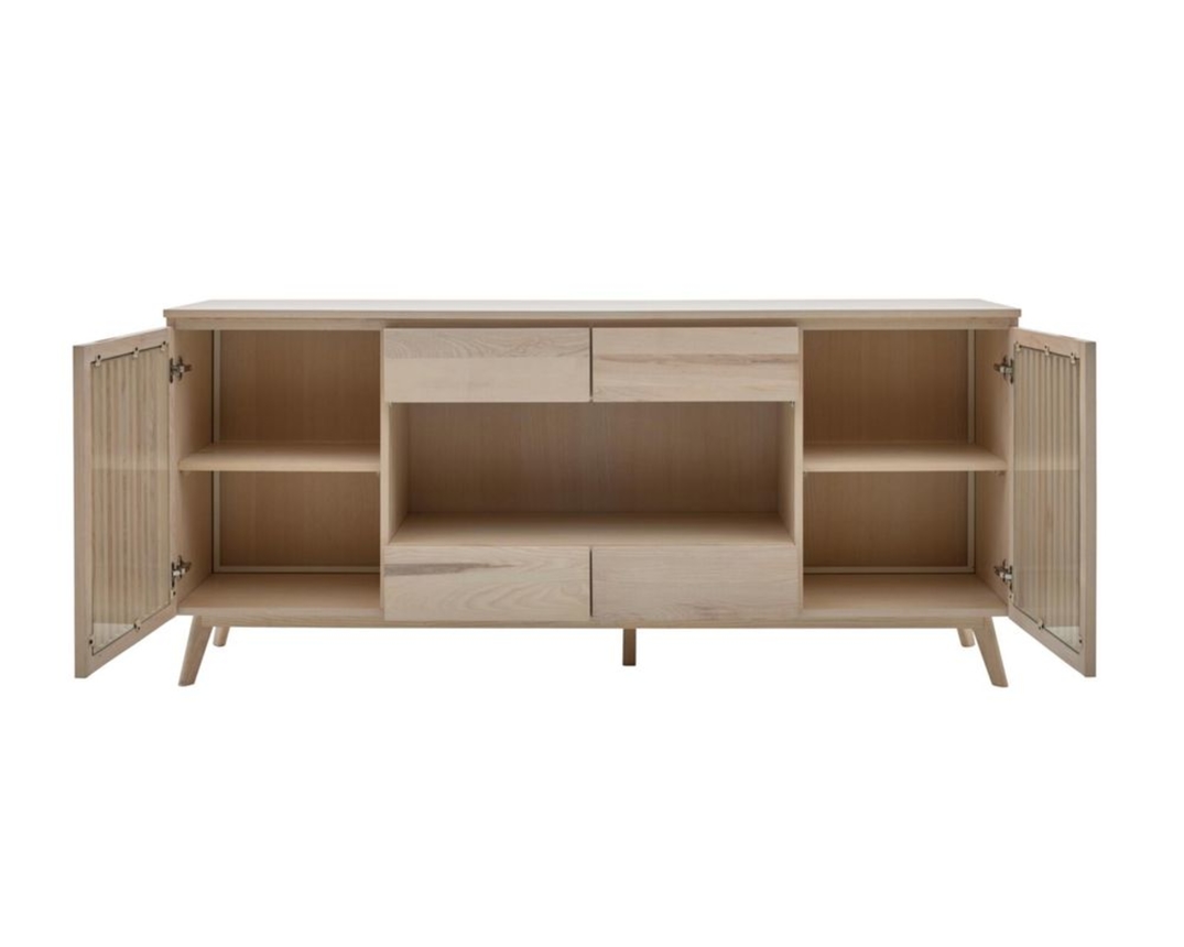 Roomio Sideboard No. 2000 inkl. Beleuchtung - Holzfarben - 4