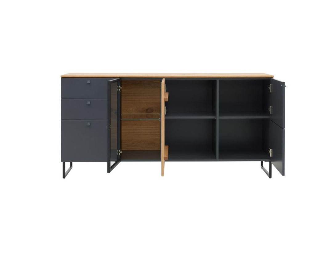 Interliving Sideboard 5605 - Quarzgrau/Braun - 3