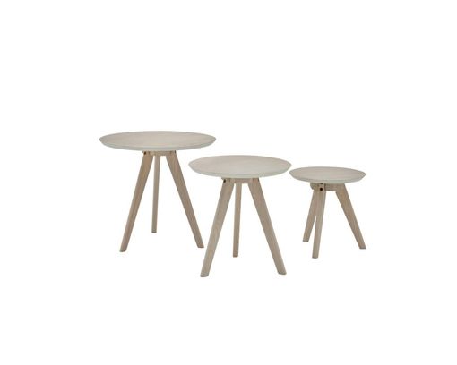 Roomio Couchtisch-Set No. 2000, 3-teilig - Holz - 2