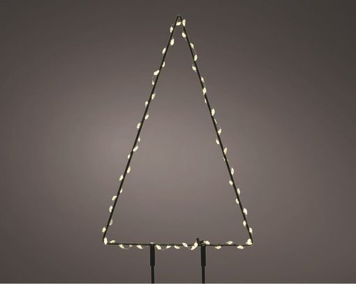 Micro-LED-Gartenstecker "Baum", ca. 77 cm, schwarz - Schwarz - 1