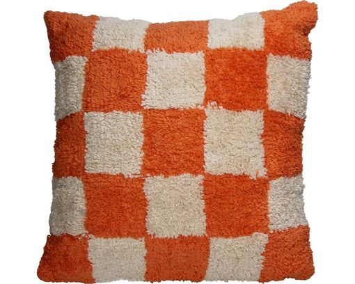 Trendhopper Kissen "Blocks Multi", orange - Orange/Beige - 1