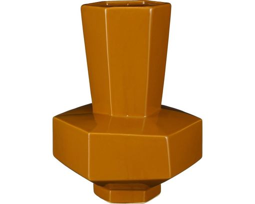 Trendhopper Vase "Geometric" - Ocker - 1