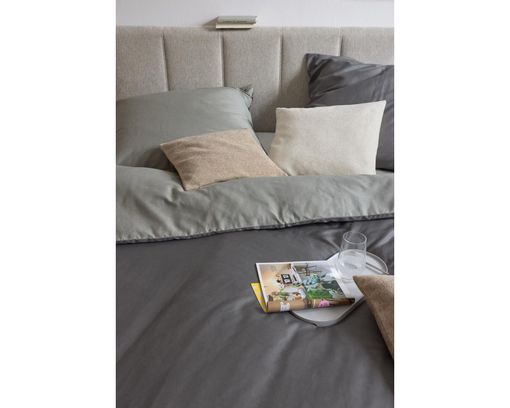 Interliving Bettwäsche 9128, Satin, anthrazit - Anthrazit - 2