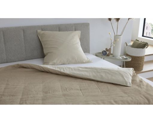 Interliving Bettwäsche 9128, Satin, beige - Sand - 2