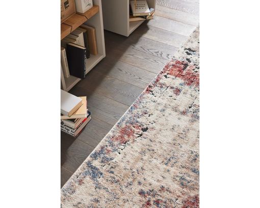 Interliving Teppich L-8800, ca. 140x200 cm - creme-rot-blau - 1