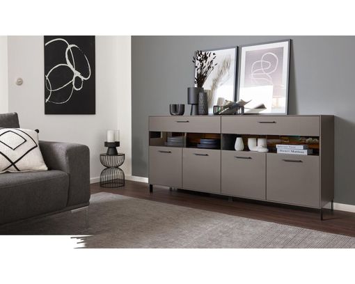 Interliving Sideboard 2030, ca. 180 cm - Wolframgrau - 1