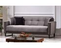 3er-Sofa, leger, "Santino" - Grau - 1