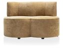 Coco Maison Sofa "Roan", 2-Sitzer, Gelb - Ockergelb - 1