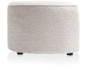 Coco Maison Hocker "Roan", Creme - Creme - 3