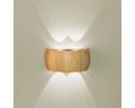 LED-Wandleuchte "Shine Wood" mit Eiche-Akzenten -  - 1